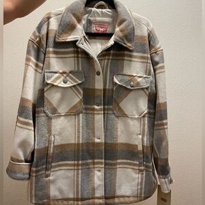 Levi’s Women's Wool Blend Shirt Jacket